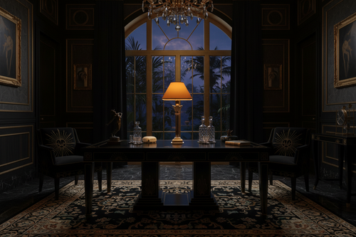 1980er Italien Giulia Mangani Manufaktur Tischleuchte Messing Lucite Porzellan vergoldet 53 cm